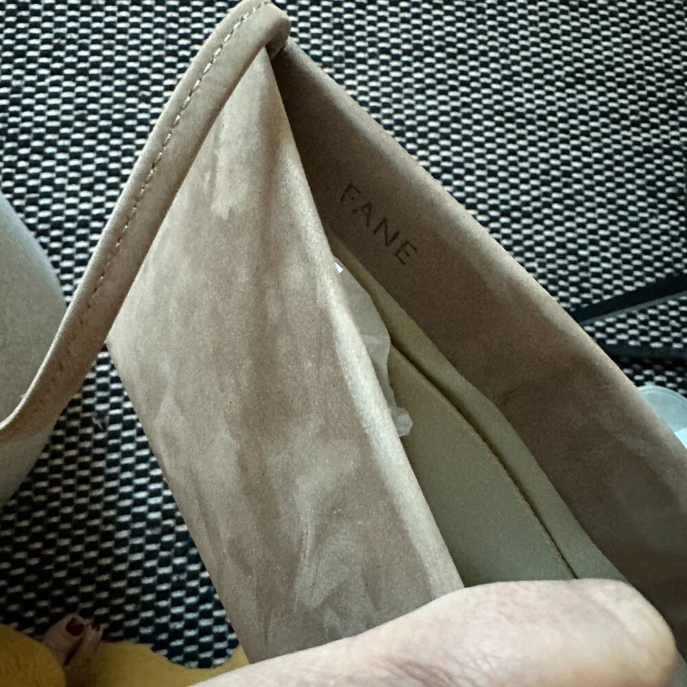 FANE brand Bra Bag in Nubuck, Color: Biche - Picture 9 of 10